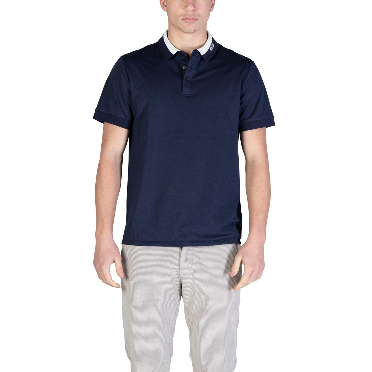 Guess Polo Top Men Beige