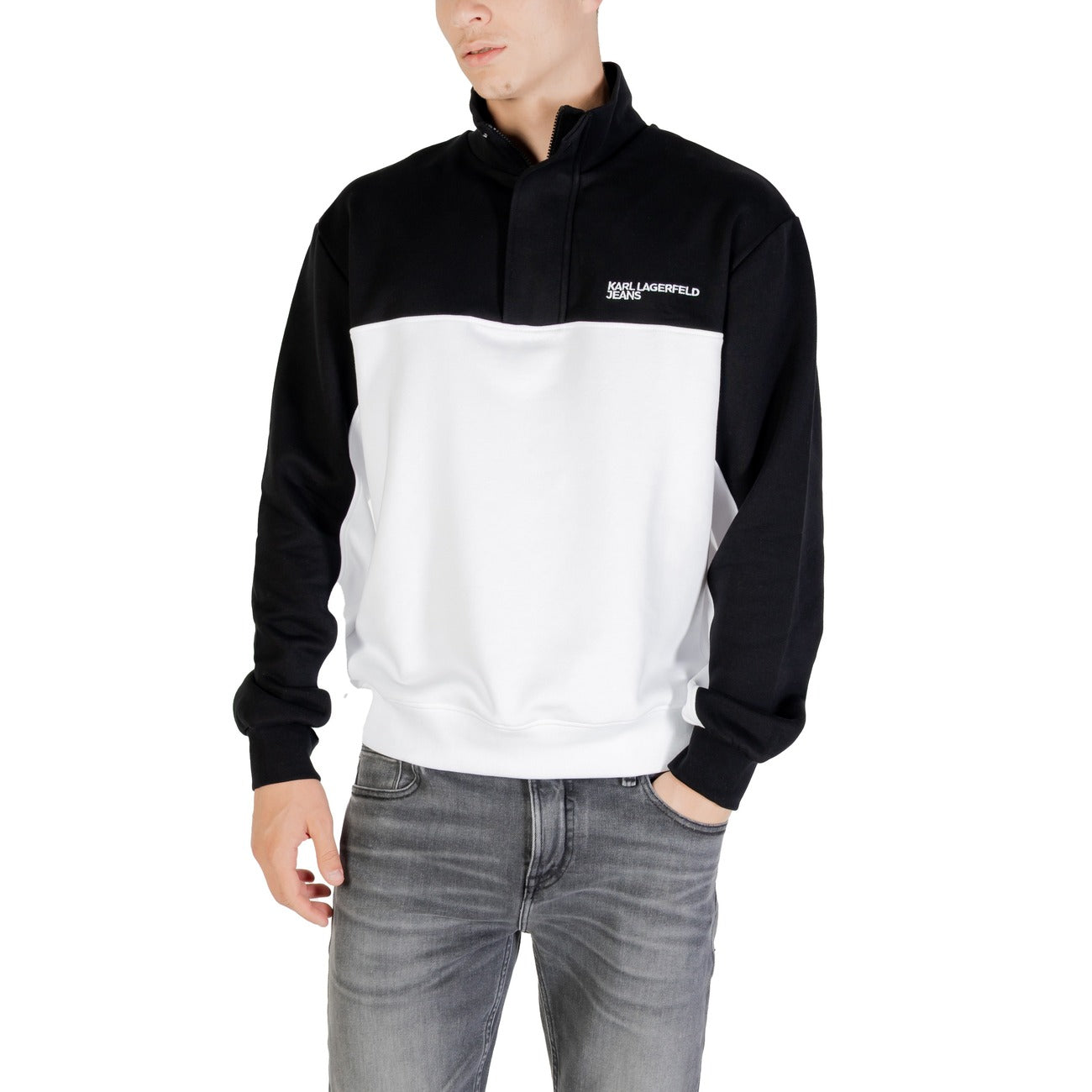 Karl Lagerfeld Jeans Sweatshirt Heren Zwart