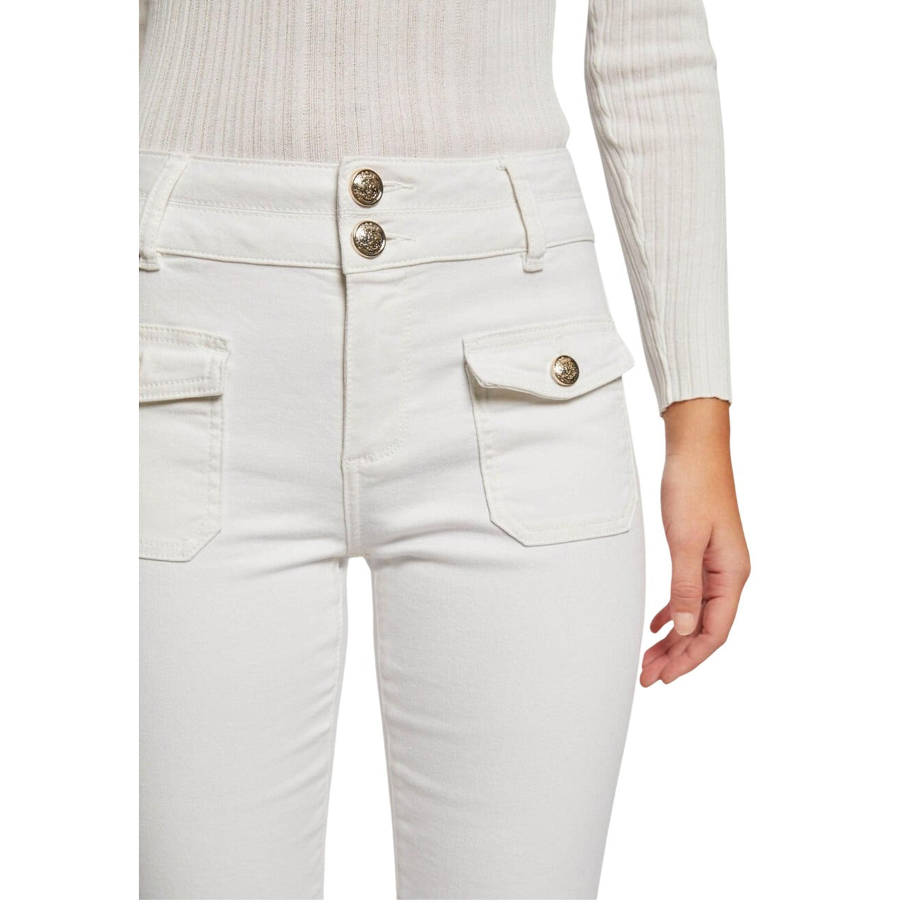 Morgan De Toi Jeans Dames Wit