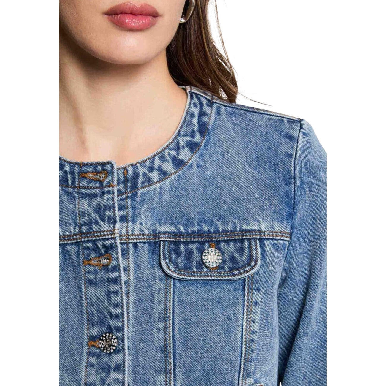 Morgan De Toi Jack Damen Blau Blau