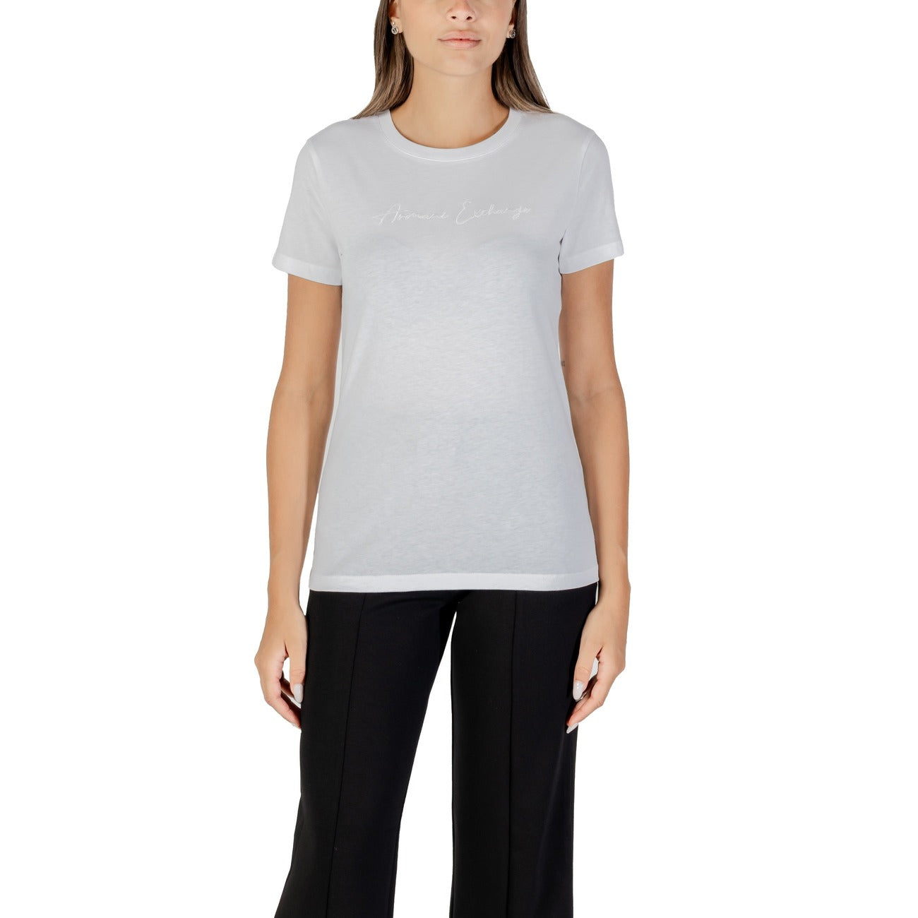 Armani Exchange T-shirt Dames Zwart #2429800
