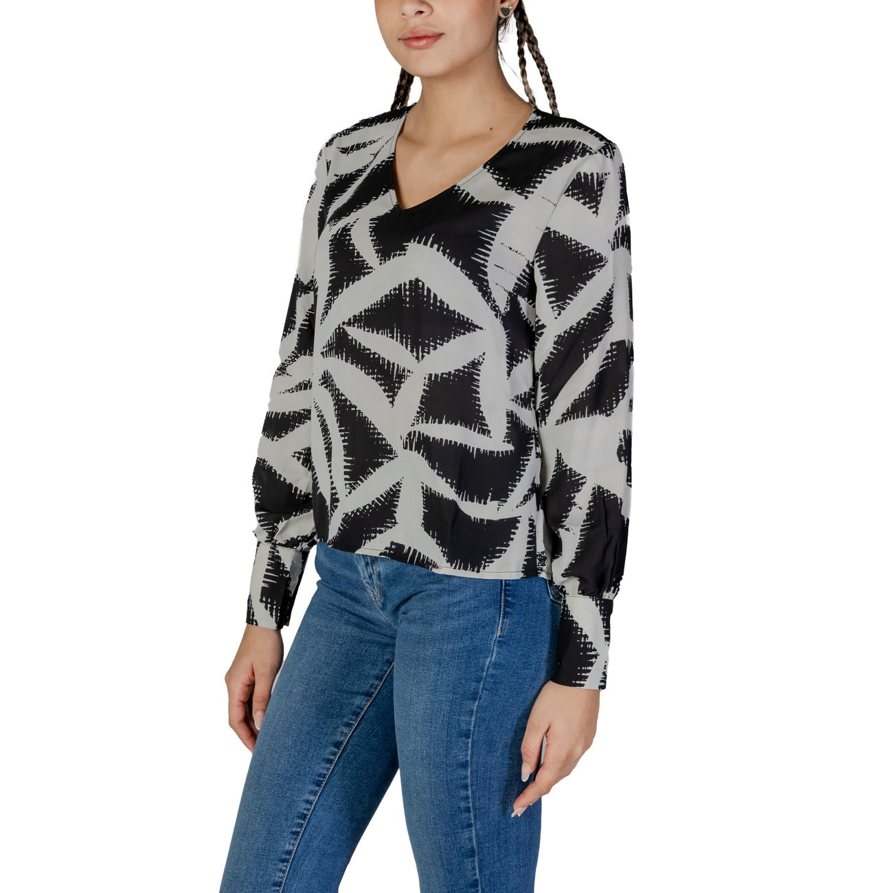 Jacqueline De Yong Bluse Damen Schwarz #2361240