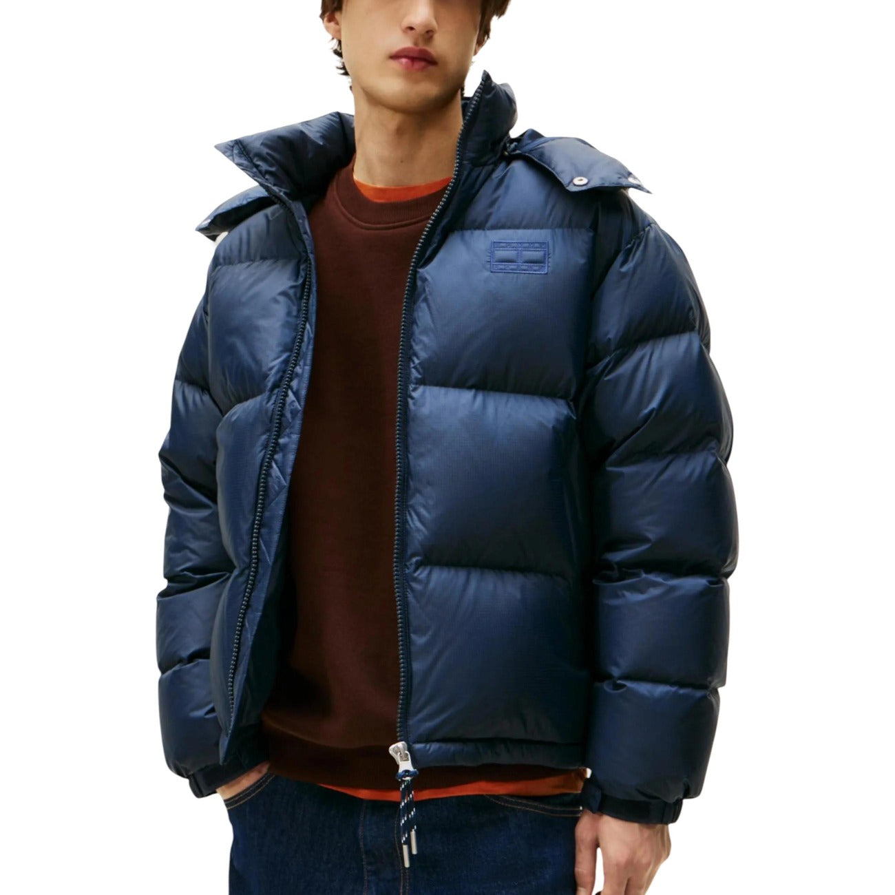 Tommy Hilfiger Jeans Windbreaker Herren Schwarz #2439246