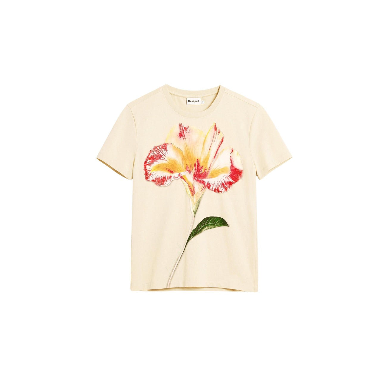 Desigual T-Shirt Damen Beige