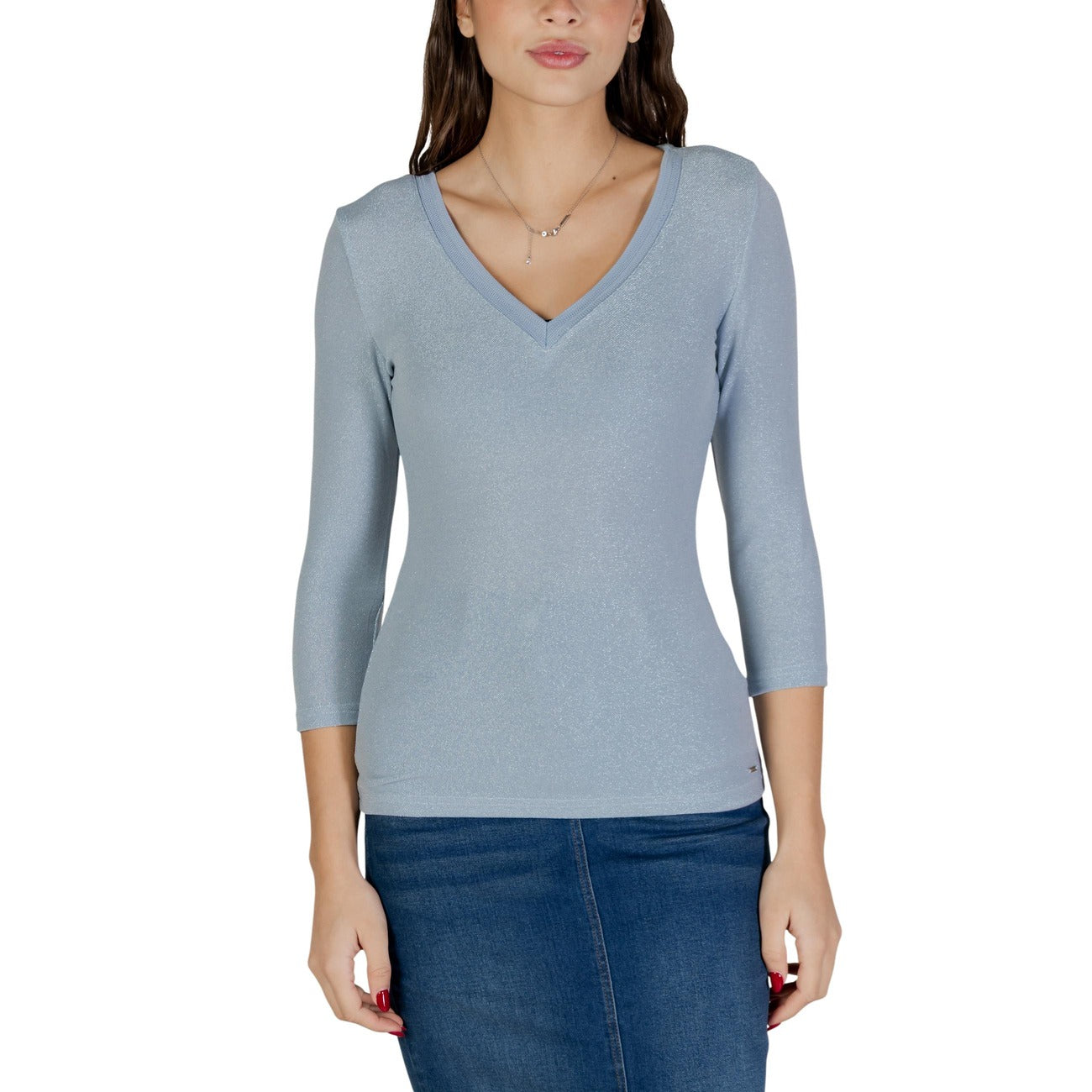 Morgan De Toi T-shirt Women Light Blue