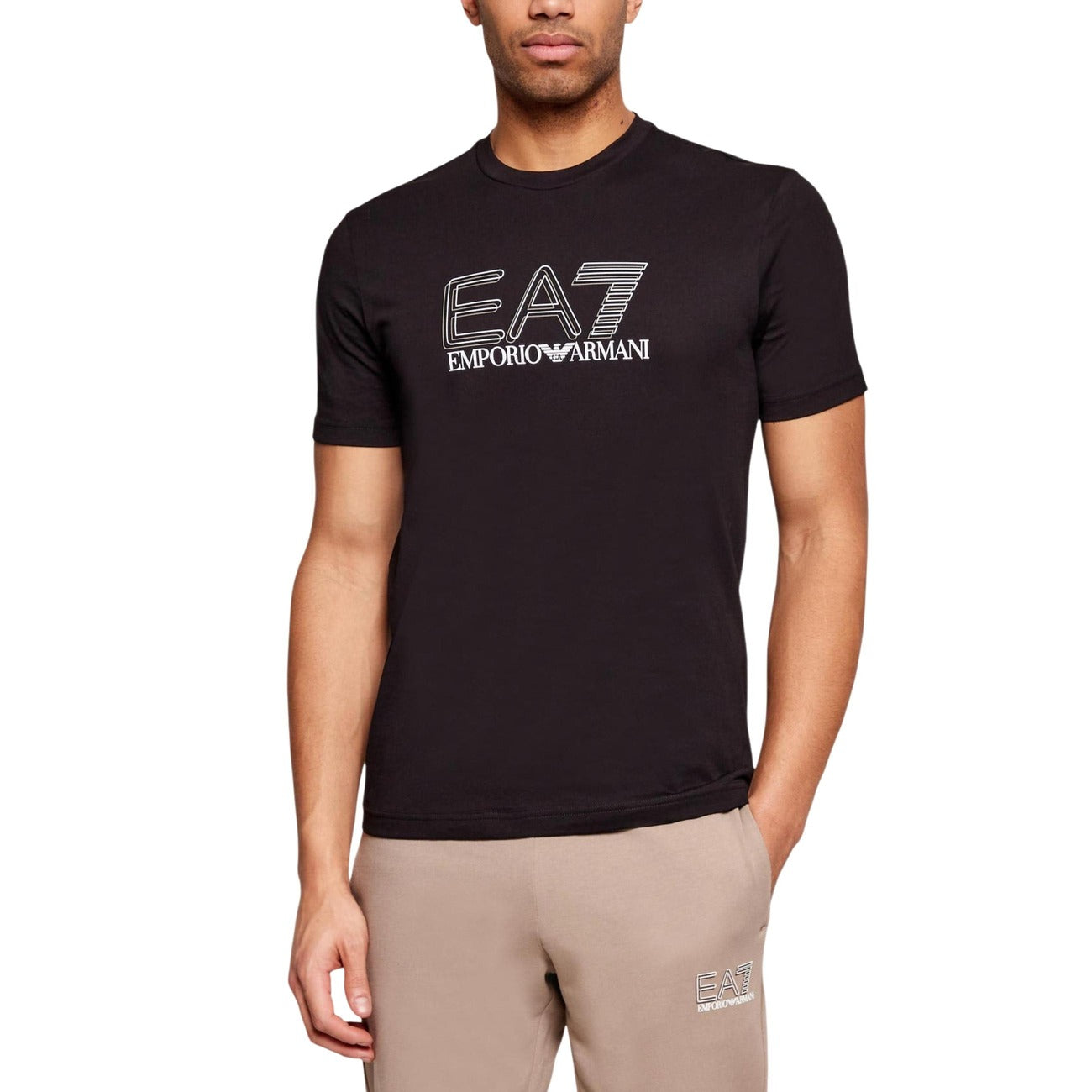 Ea7 T-shirt Heren Blauw #2449674
