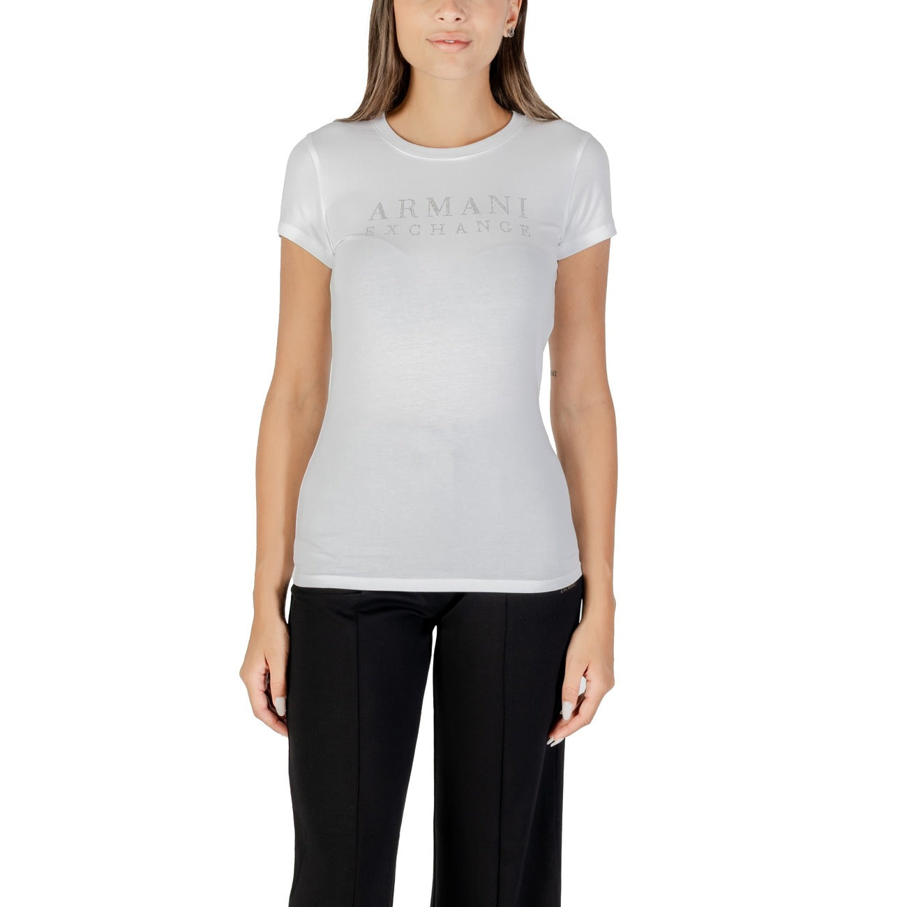 Armani Exchange T-shirt Dames Zwart #2430268
