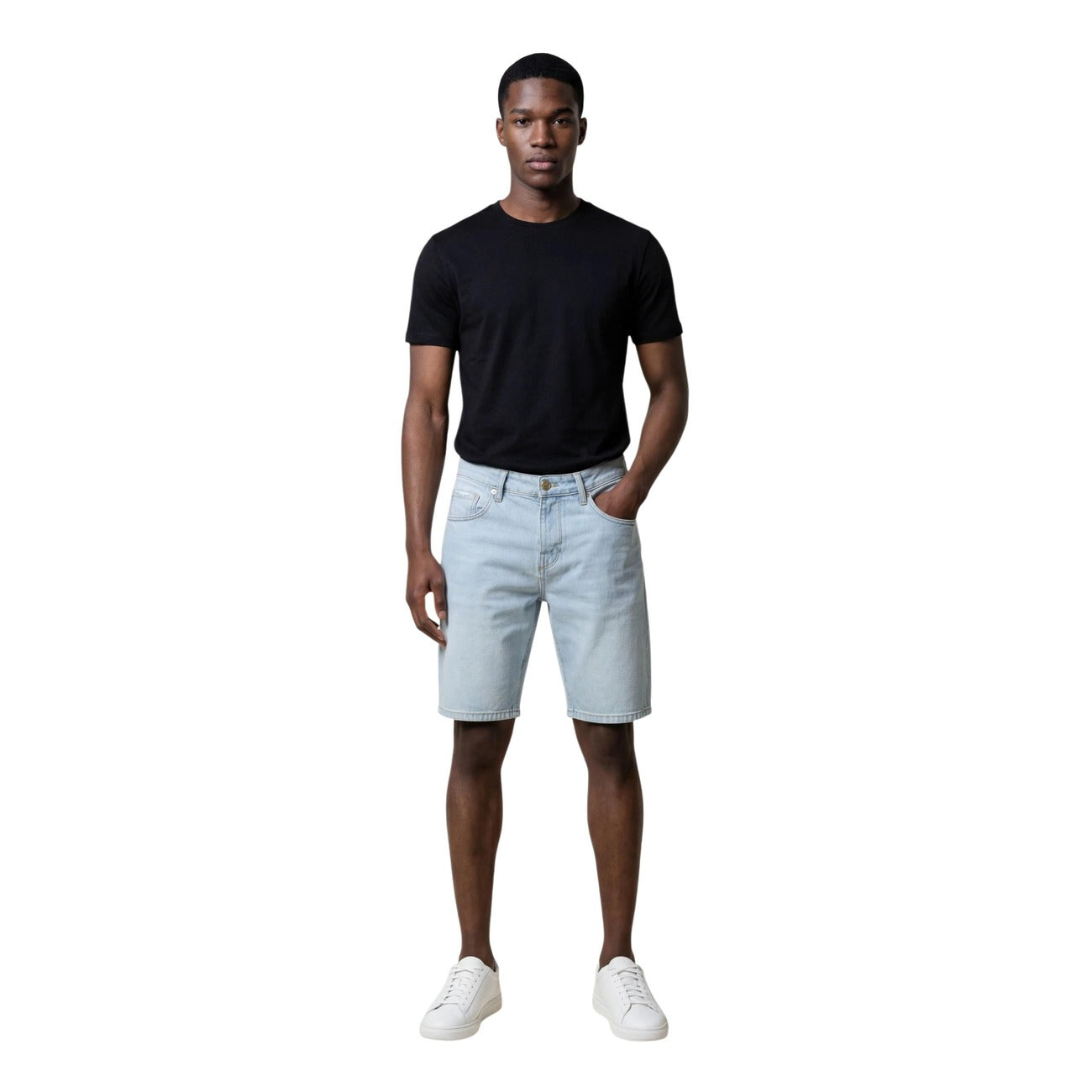 Antony Morato Bermuda Heren Lichtblauw