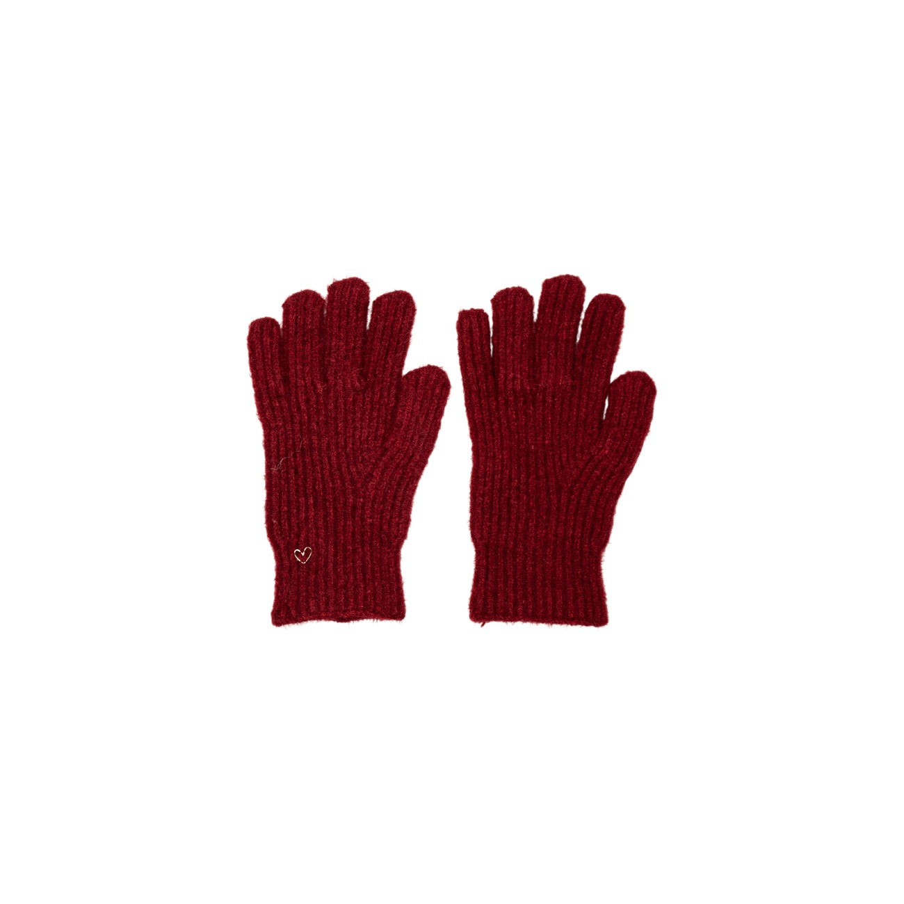 Pieces Handschoen Damen Rot
