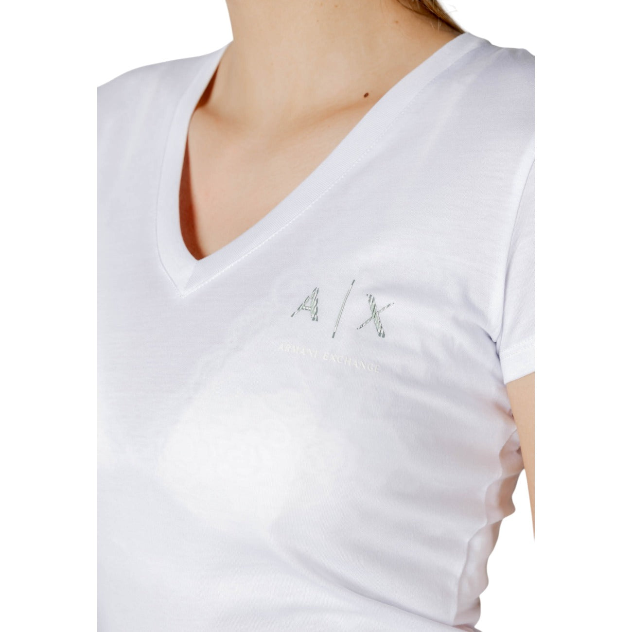Armani Exchange T-shirt Dames Wit #2412629