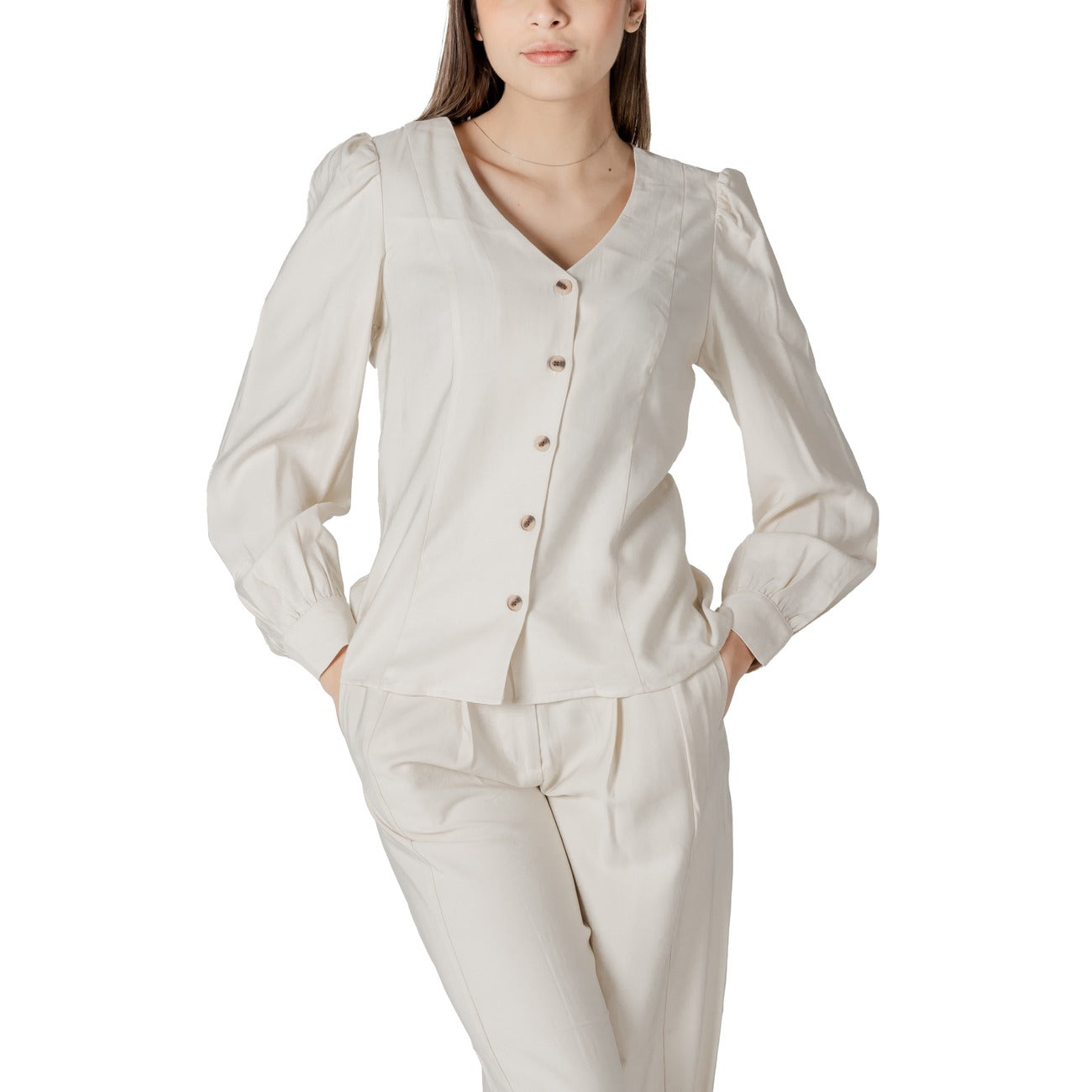 Vila Clothes Bloes Dames Wit