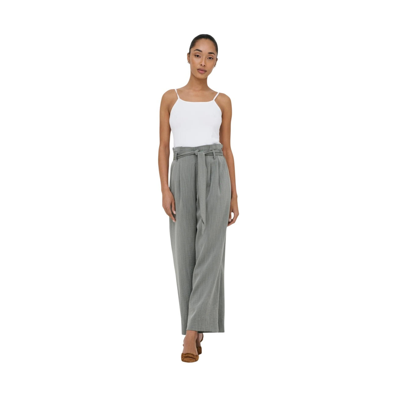 Only Hose Damen Grün #2459286