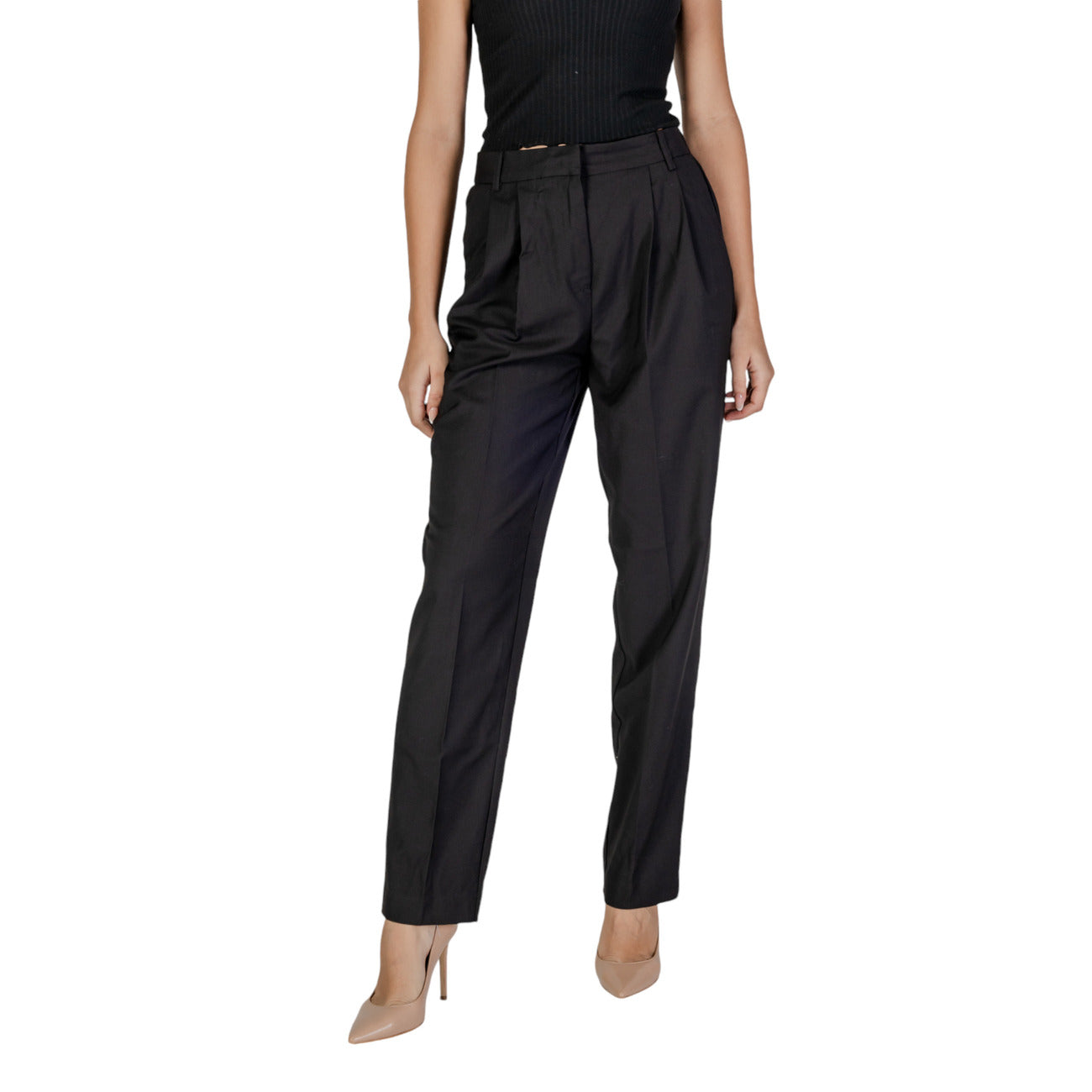 Vila Clothes Hose Damen Schwarz #2359308