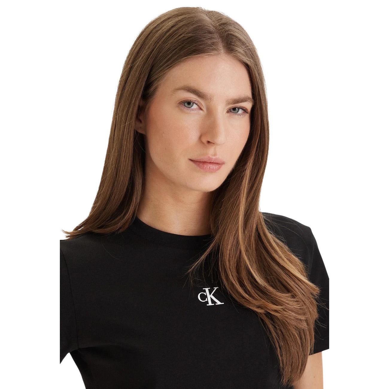 Calvin Klein Jeans T-shirt Dames Zwart #2457373