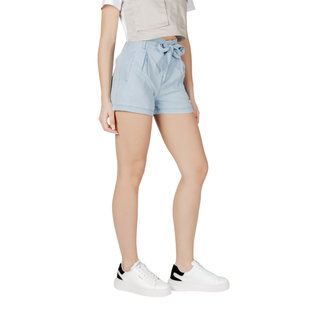 Only Shorts Dames Lichtblauw #2418404