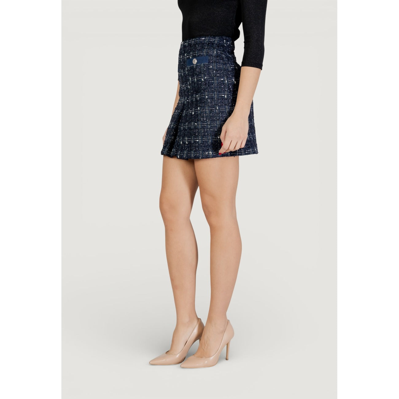 Morgan De Toi Rok Dames Blauw