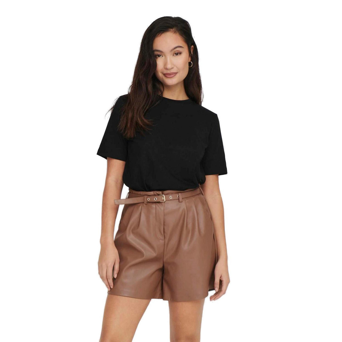 Only T-Shirt Damen Weiß Weiß #2275133