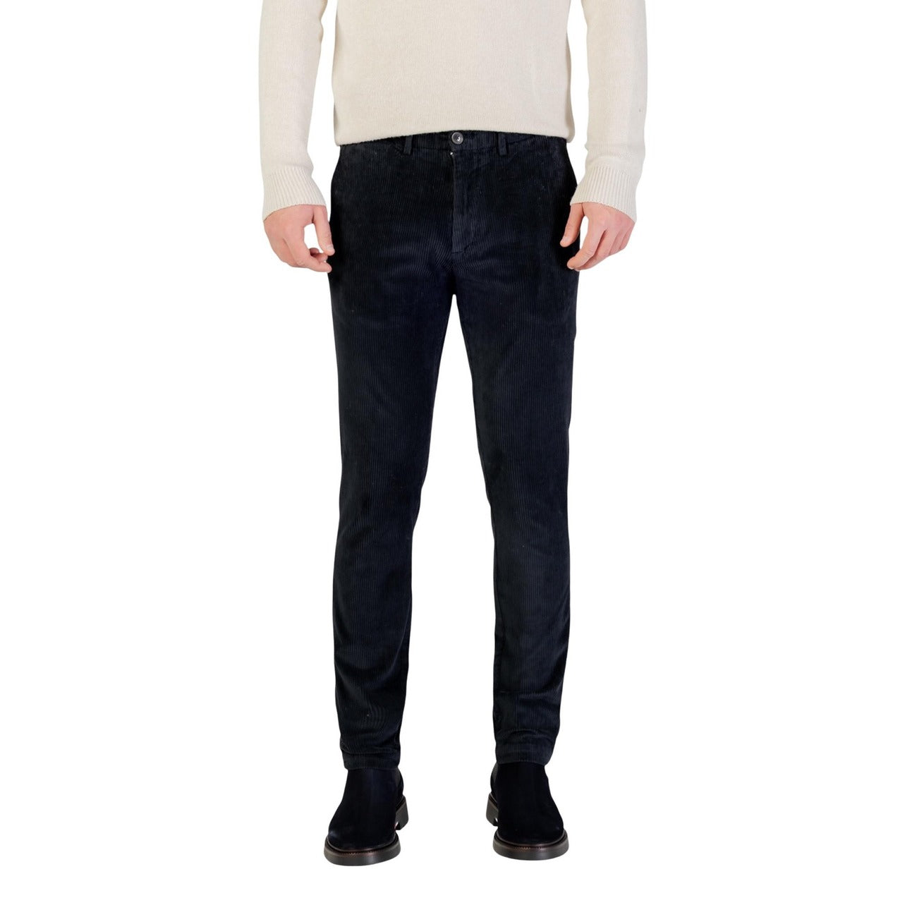 Borghese Hose Herren Grau