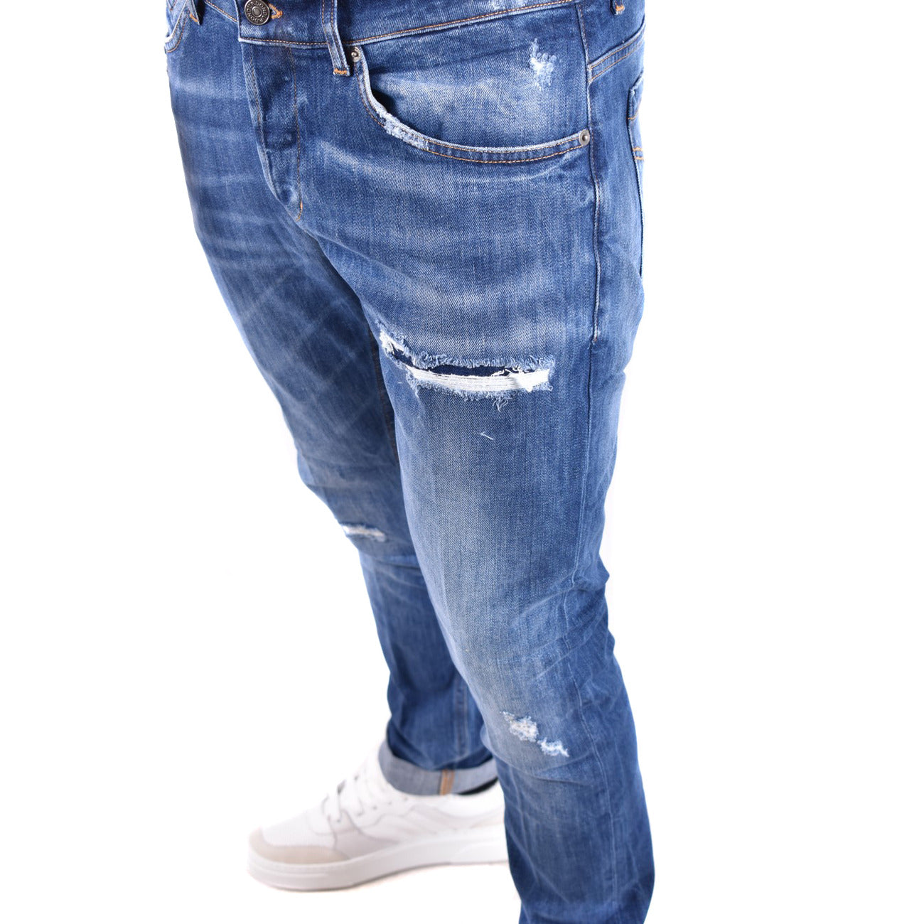 Dondup Jeans Heren Blauw #2431615