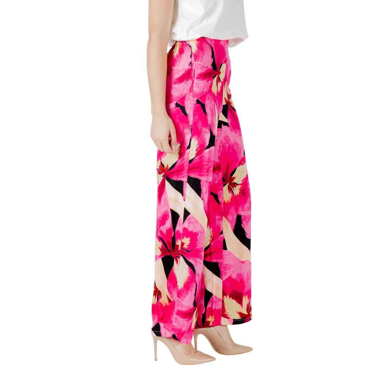Only Broek Dames Fuchsia