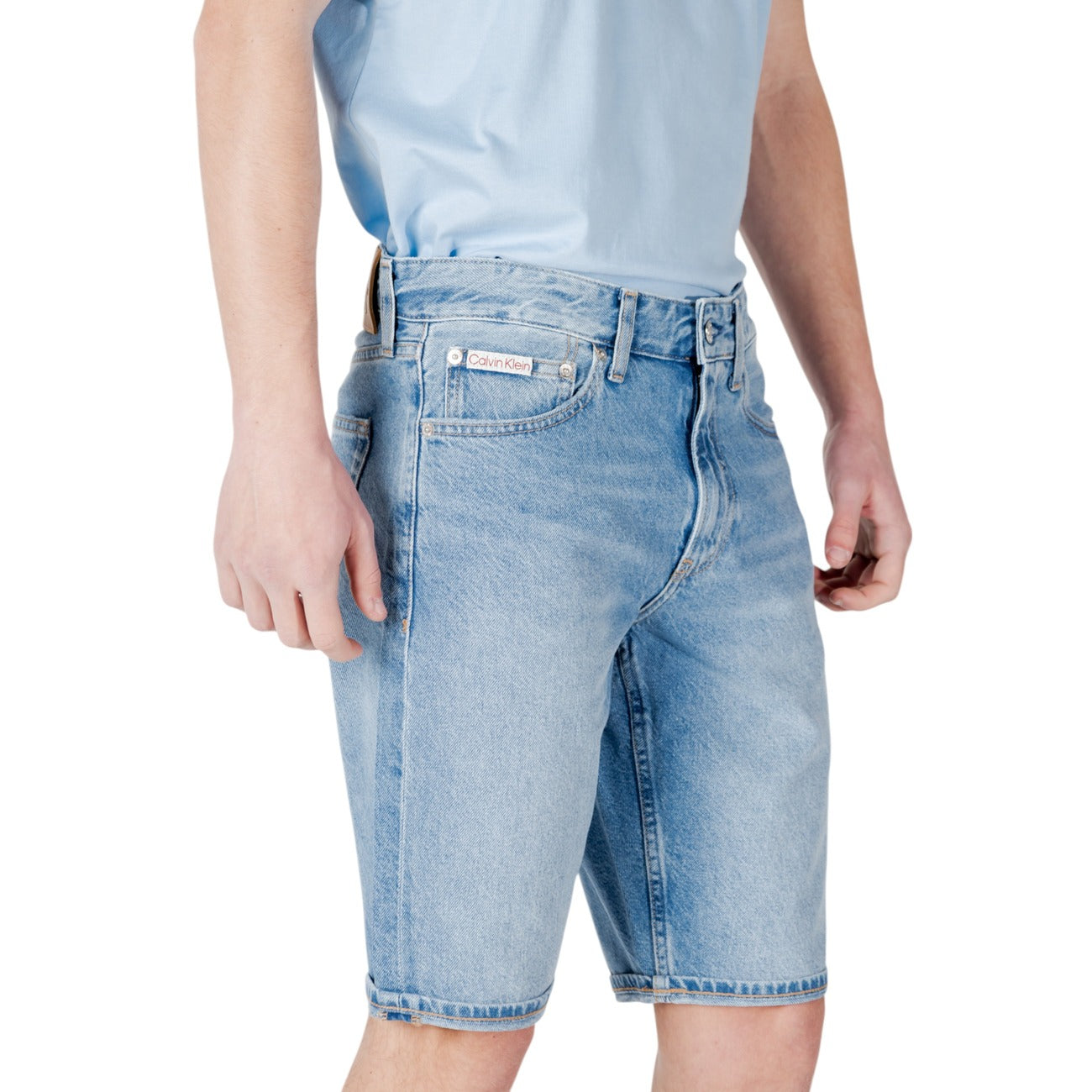 Calvin Klein Jeans Bermuda Heren Lichtblauw #2410400