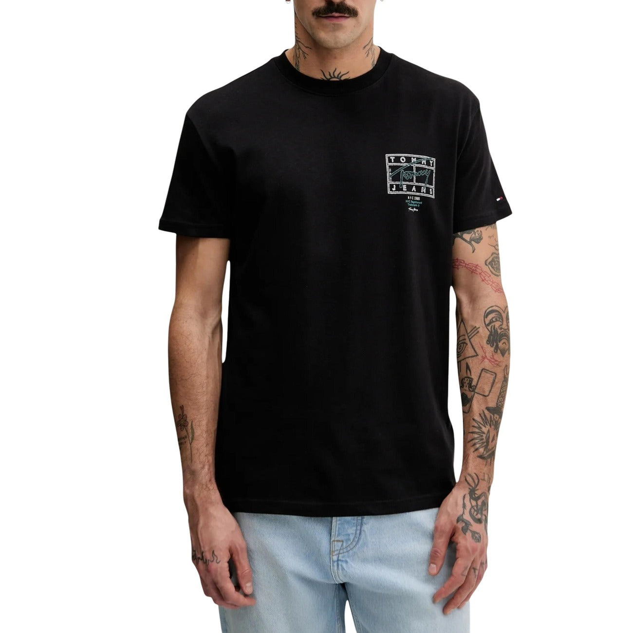 Tommy Hilfiger Jeans T-Shirt Herren Weiß #2447129