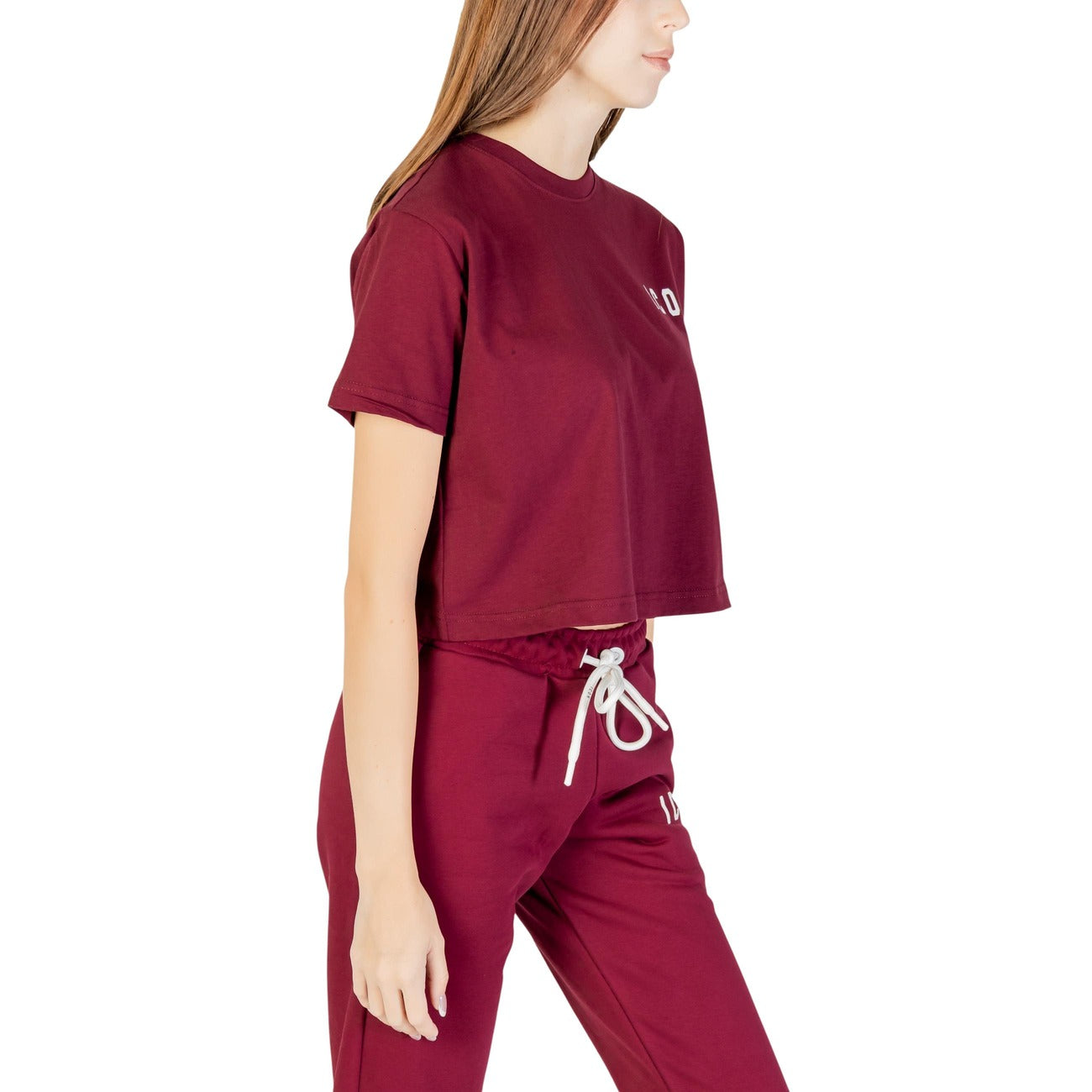 Icon T-shirt Dames Bordeaux