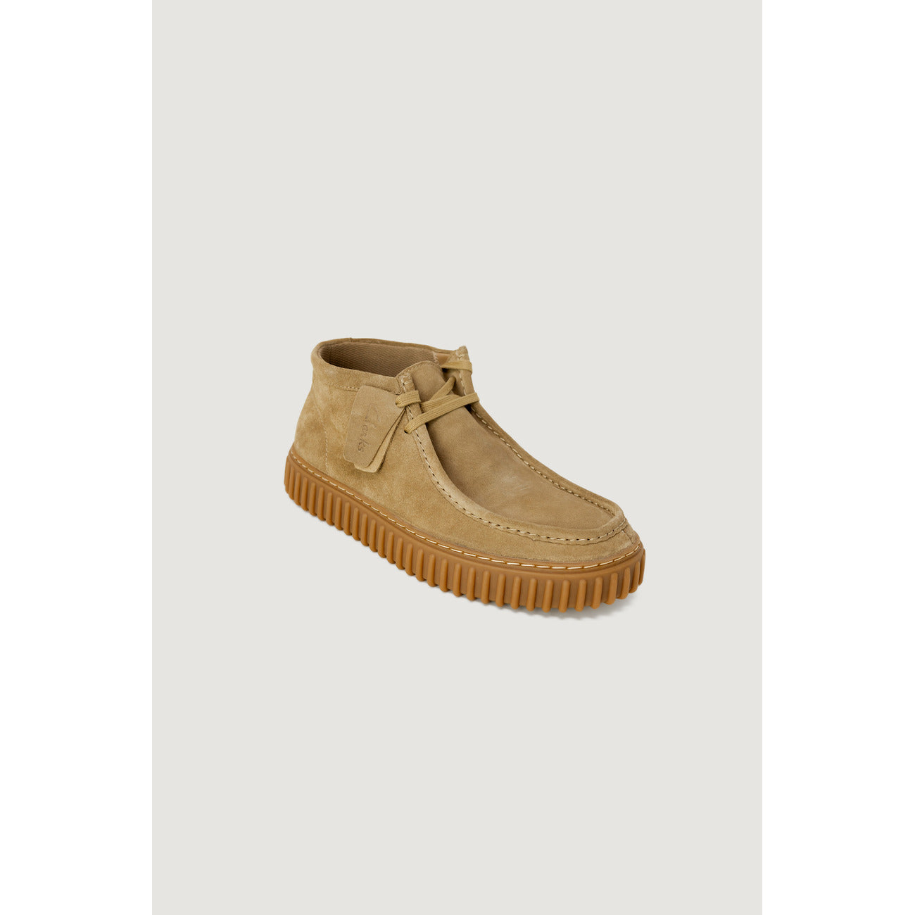 Clarks Heren Lace Ups Shoes Beige #2162537