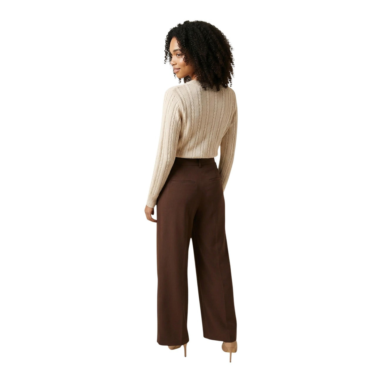 Only Hose Damen Braun #2465758