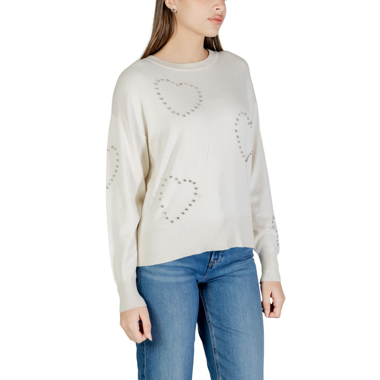 Only Strickmode Damen Weiß #2449094