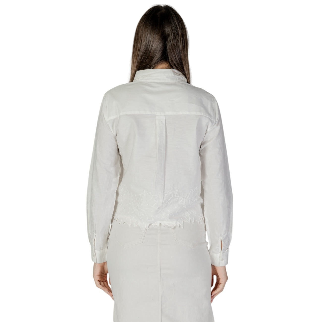 Jacqueline De Yong Shirt Damen Weiß