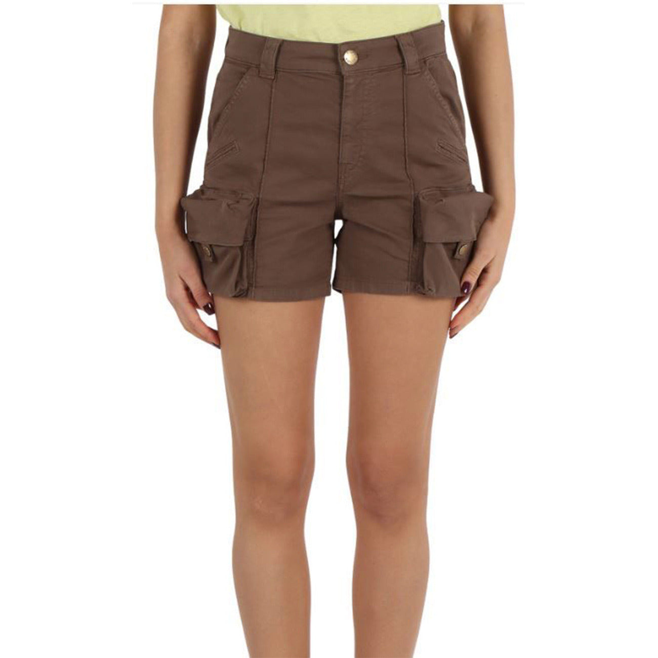 Pinko Shorts Damen Braun