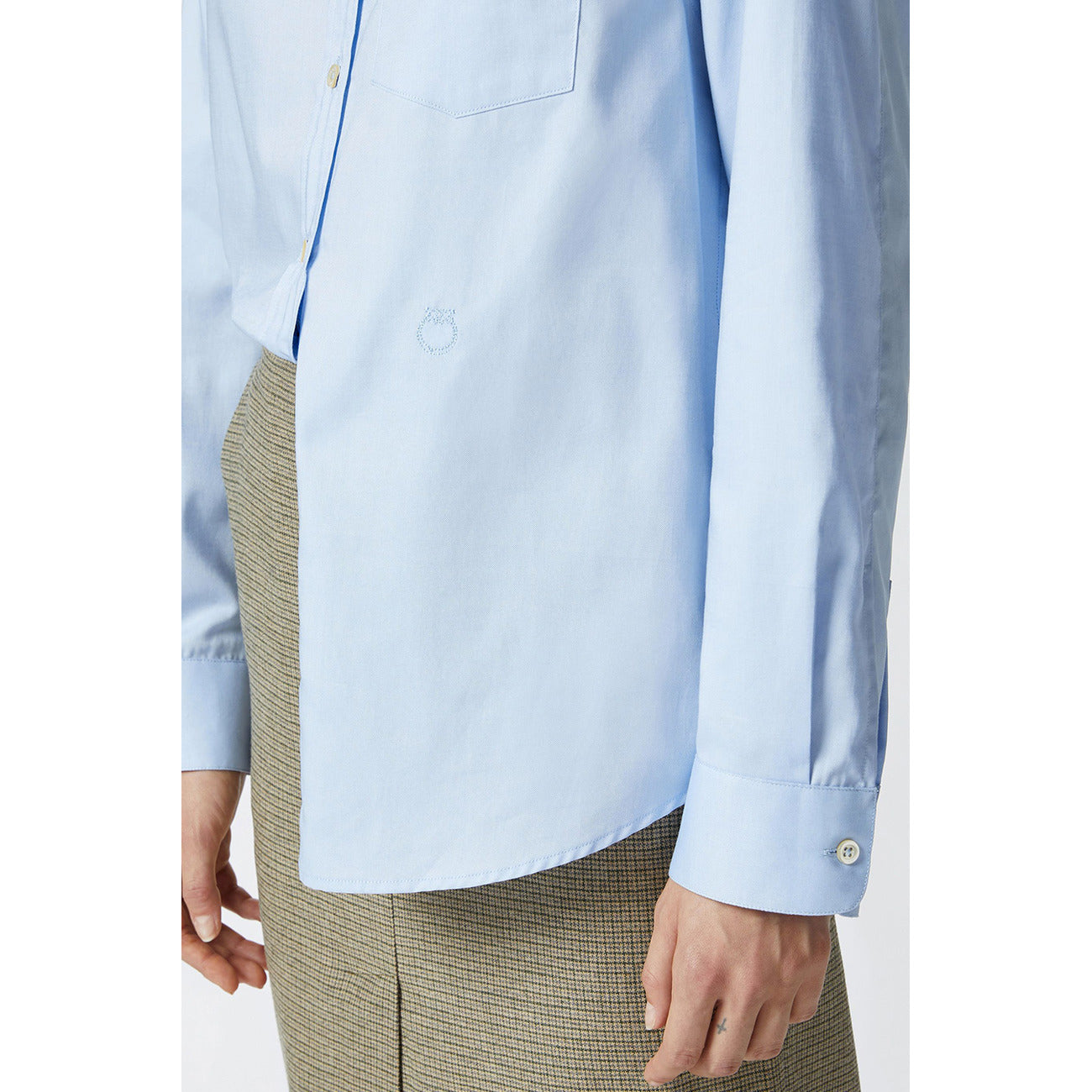 Pinko Shirt Dames Lichtblauw