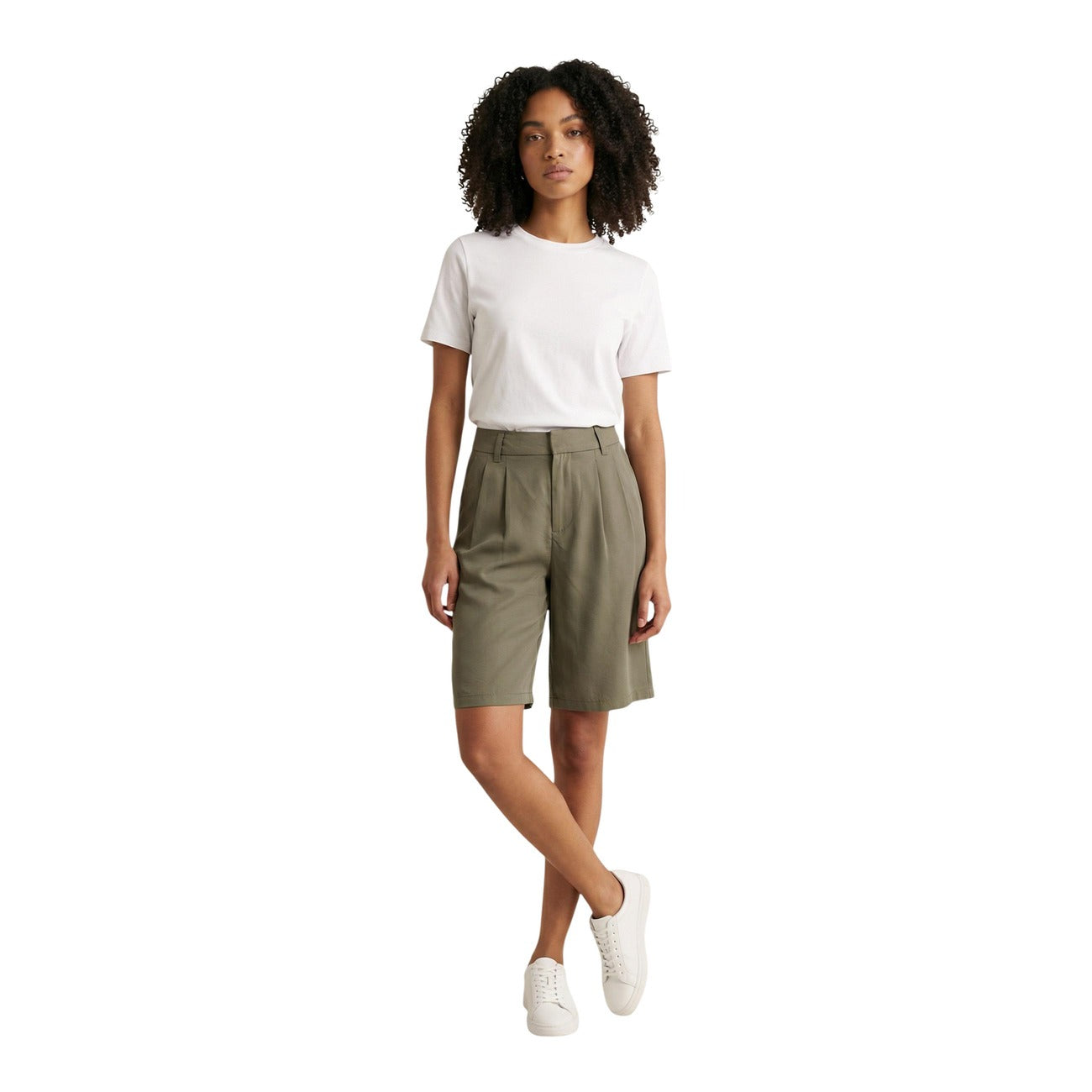 Only Shorts Dames Groen #2459301