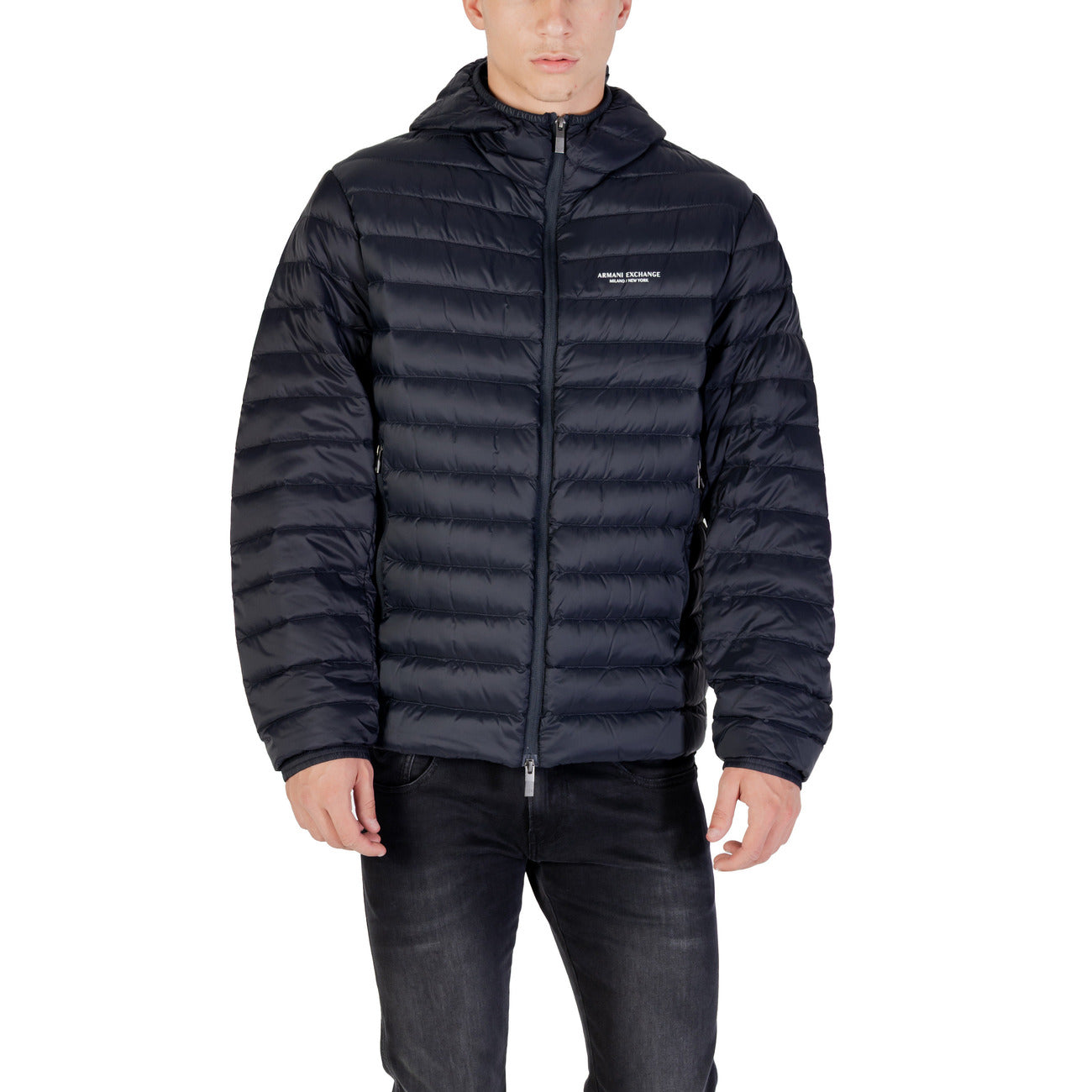 Armani Exchange Windbreaker Heren Zwart