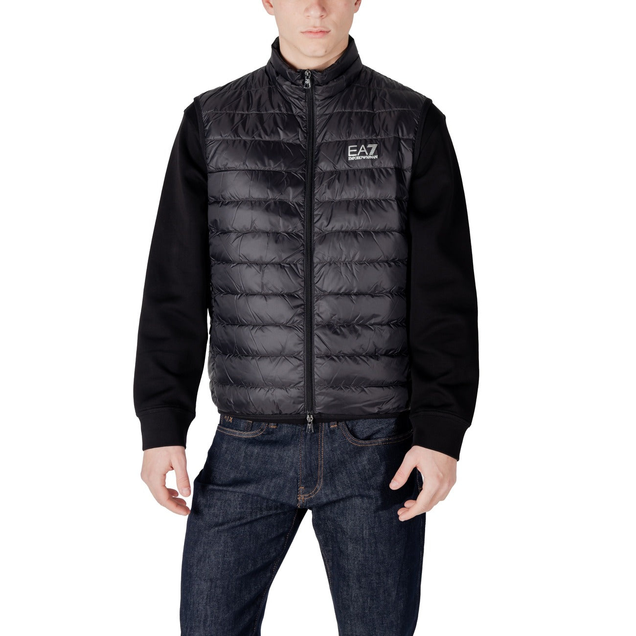 Ea7 Gilet Heren Blauw