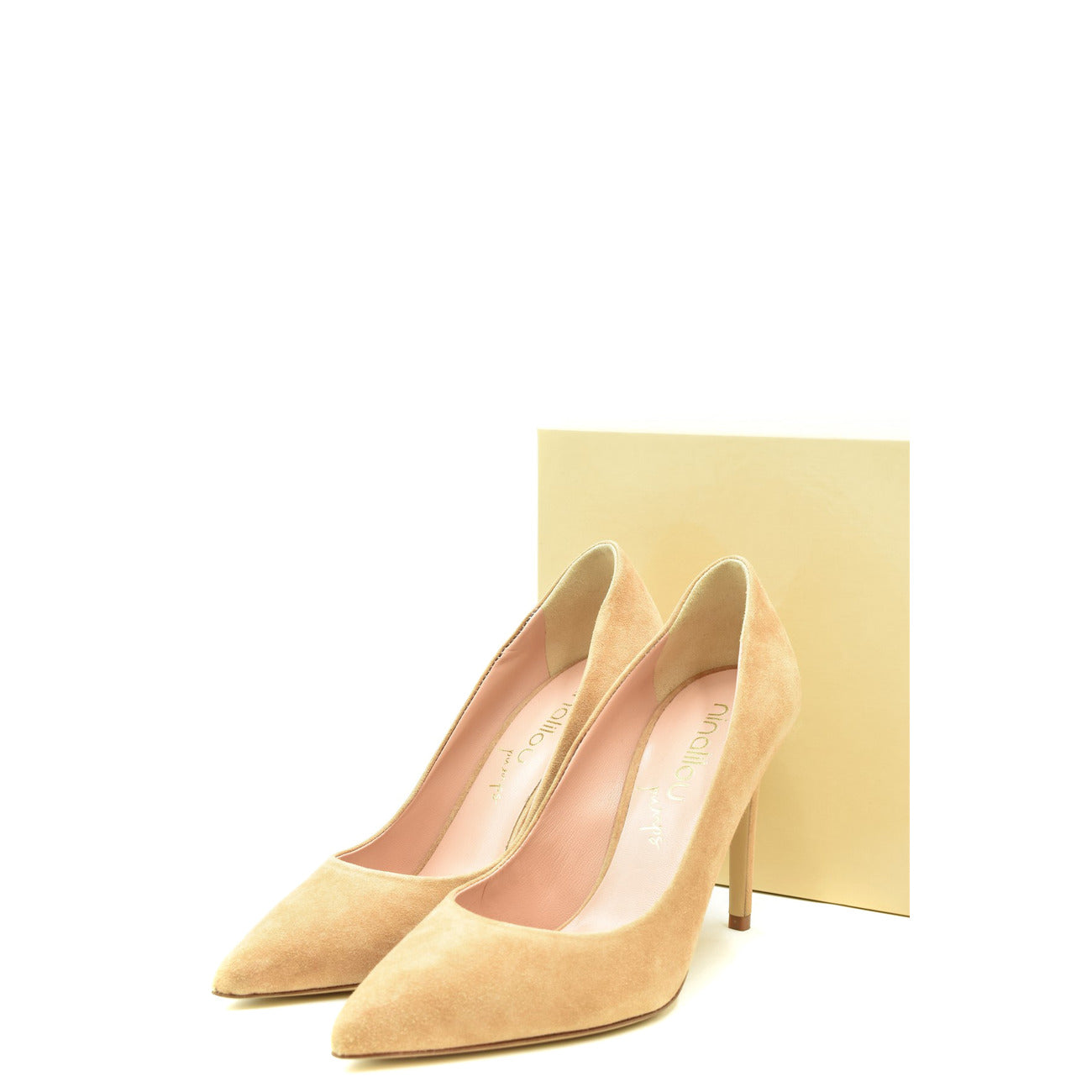 Ninalilou Women Pumps Shoes Beige