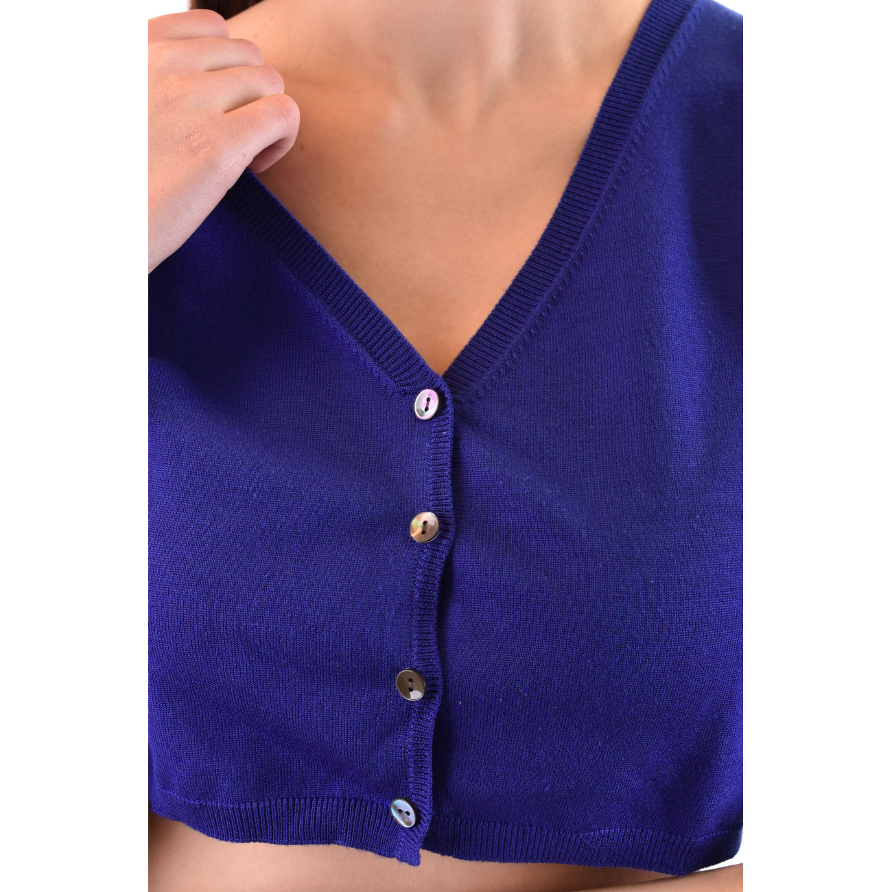 P.a.r.o.s.h. Cardigan Dames Blauw