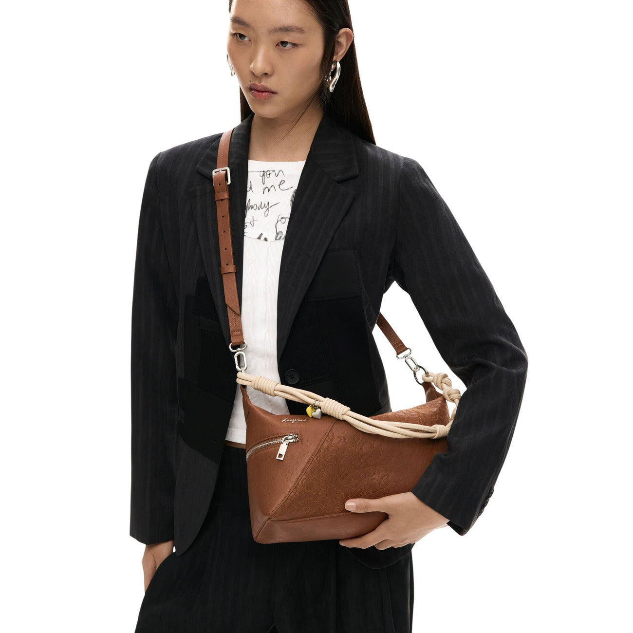 Desigual Tas Dames Camel