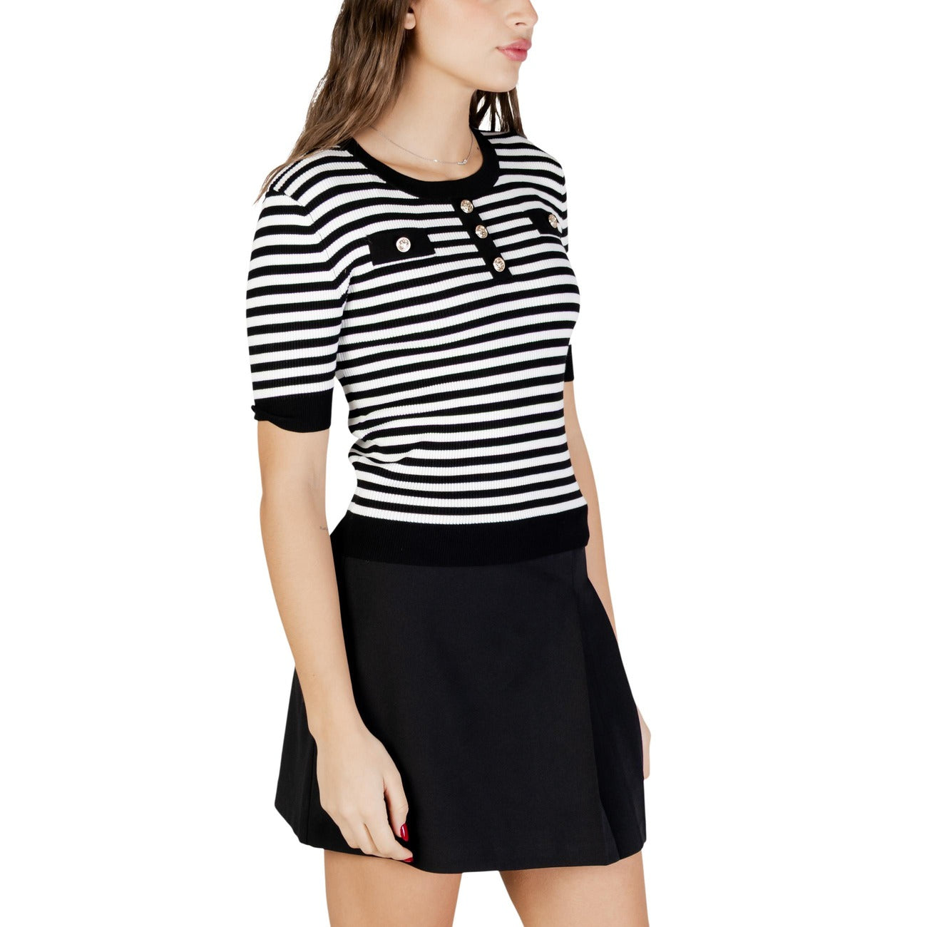 Morgan De Toi Strickmode Damen Weiß #2450710