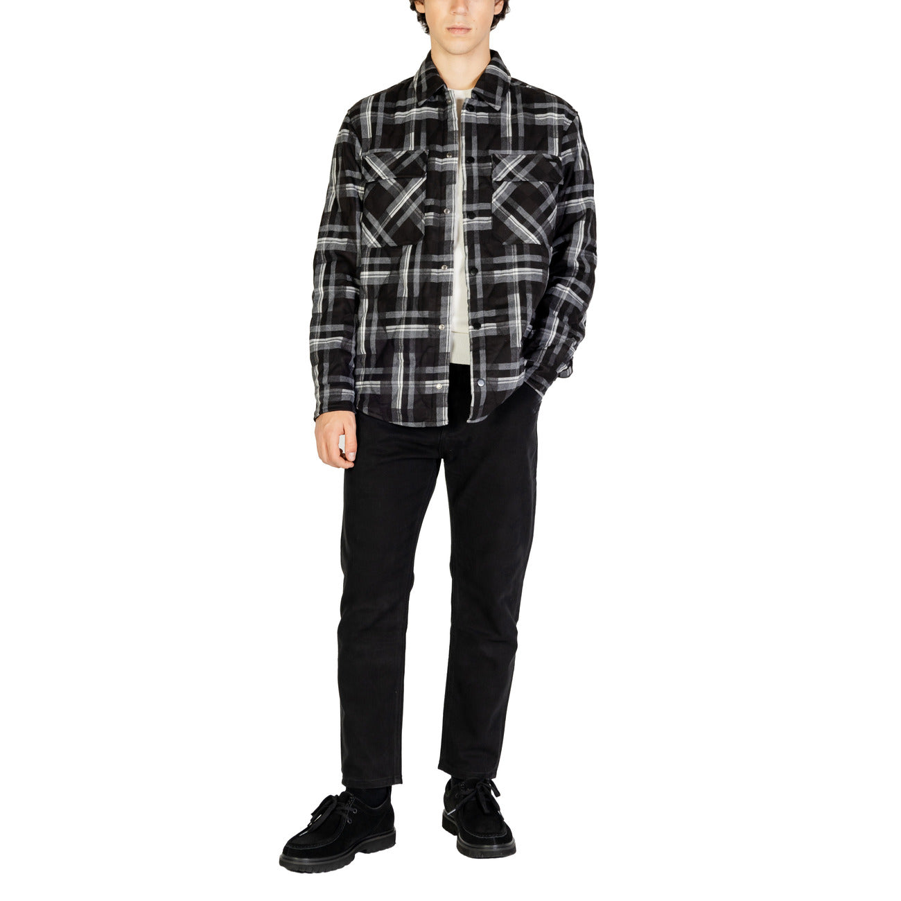 Gianni Lupo Shirt Heren Zwart #2350243
