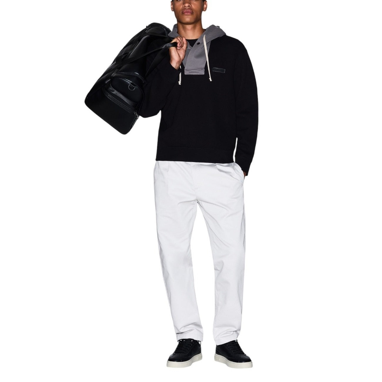 Armani Exchange Sweatshirt Men Black
