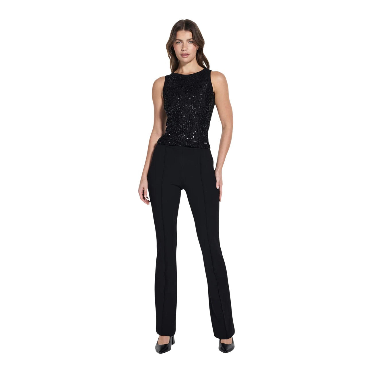 Guess Strickjacke Damen Schwarz