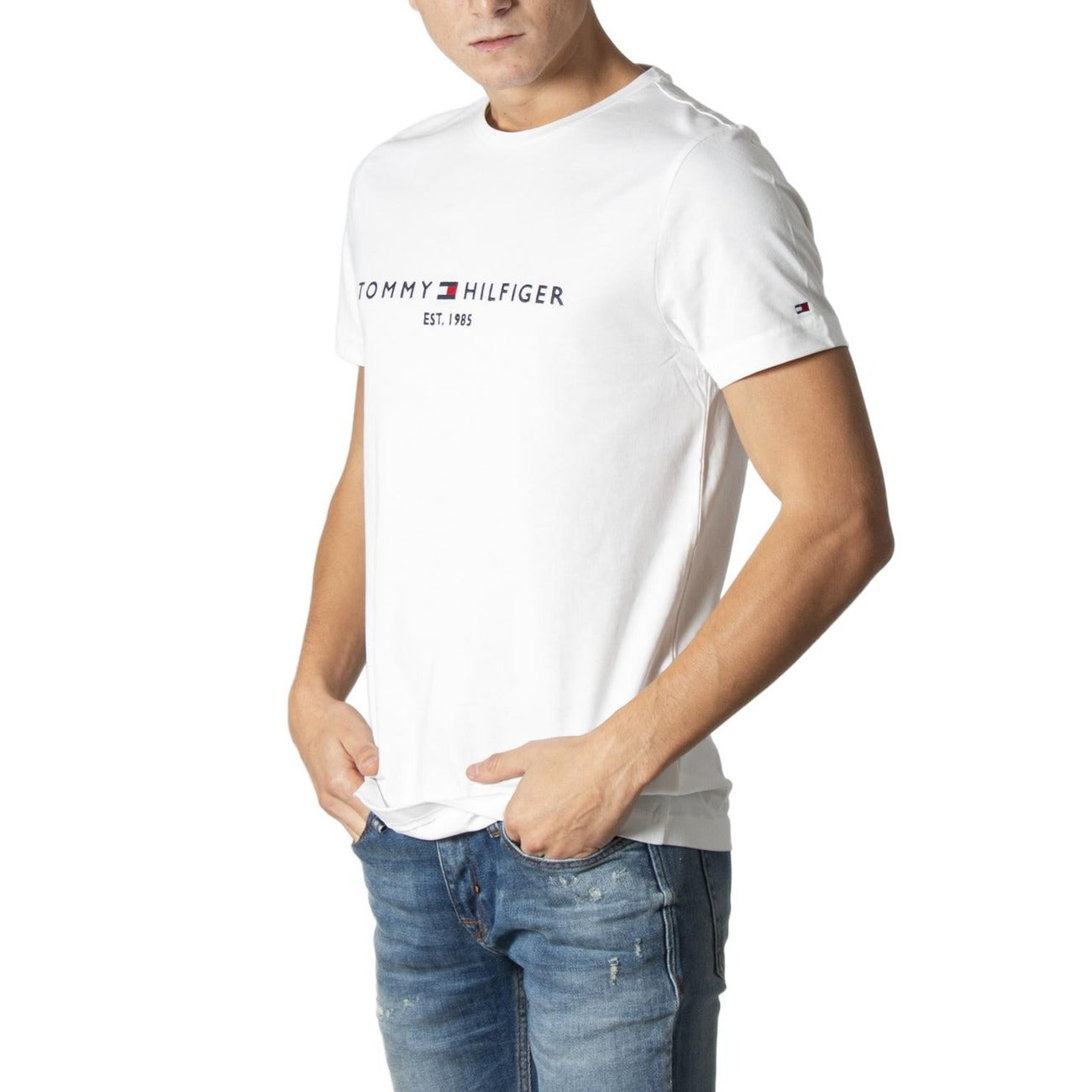 Tommy Hilfiger Jeans T-Shirt Herren Schwarz #332892