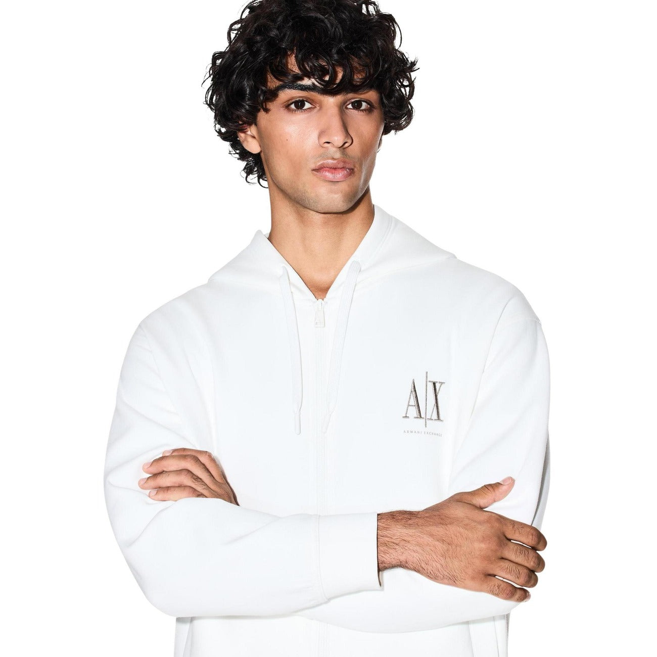 Armani Exchange Sweatshirt Herren Weiß