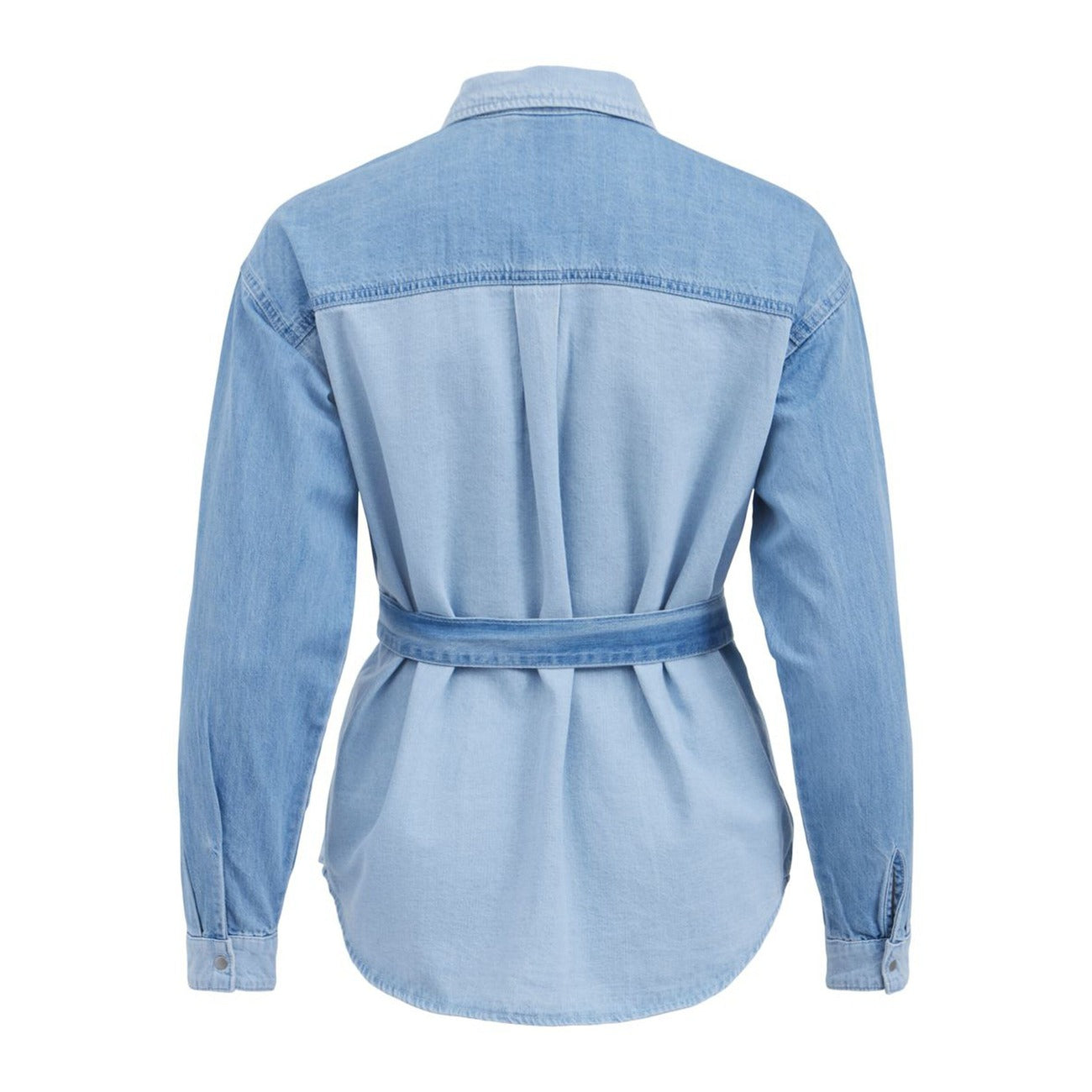 Vila Clothes Shirt Dames Lichtblauw