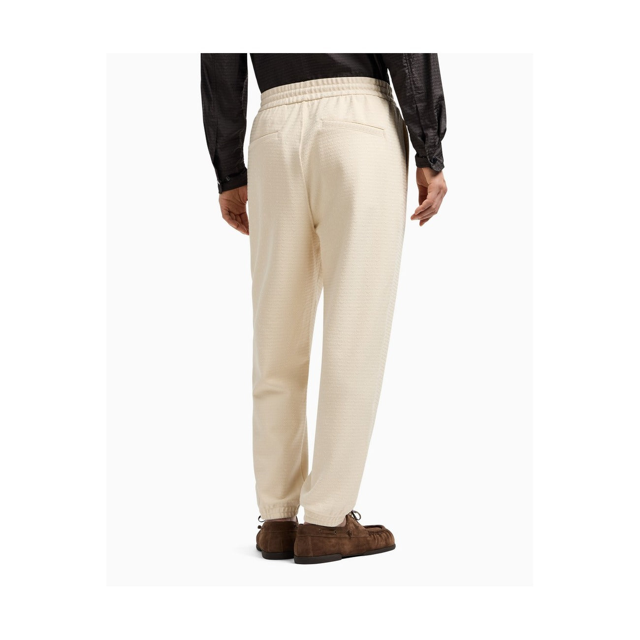 Emporio Armani Trousers Men White