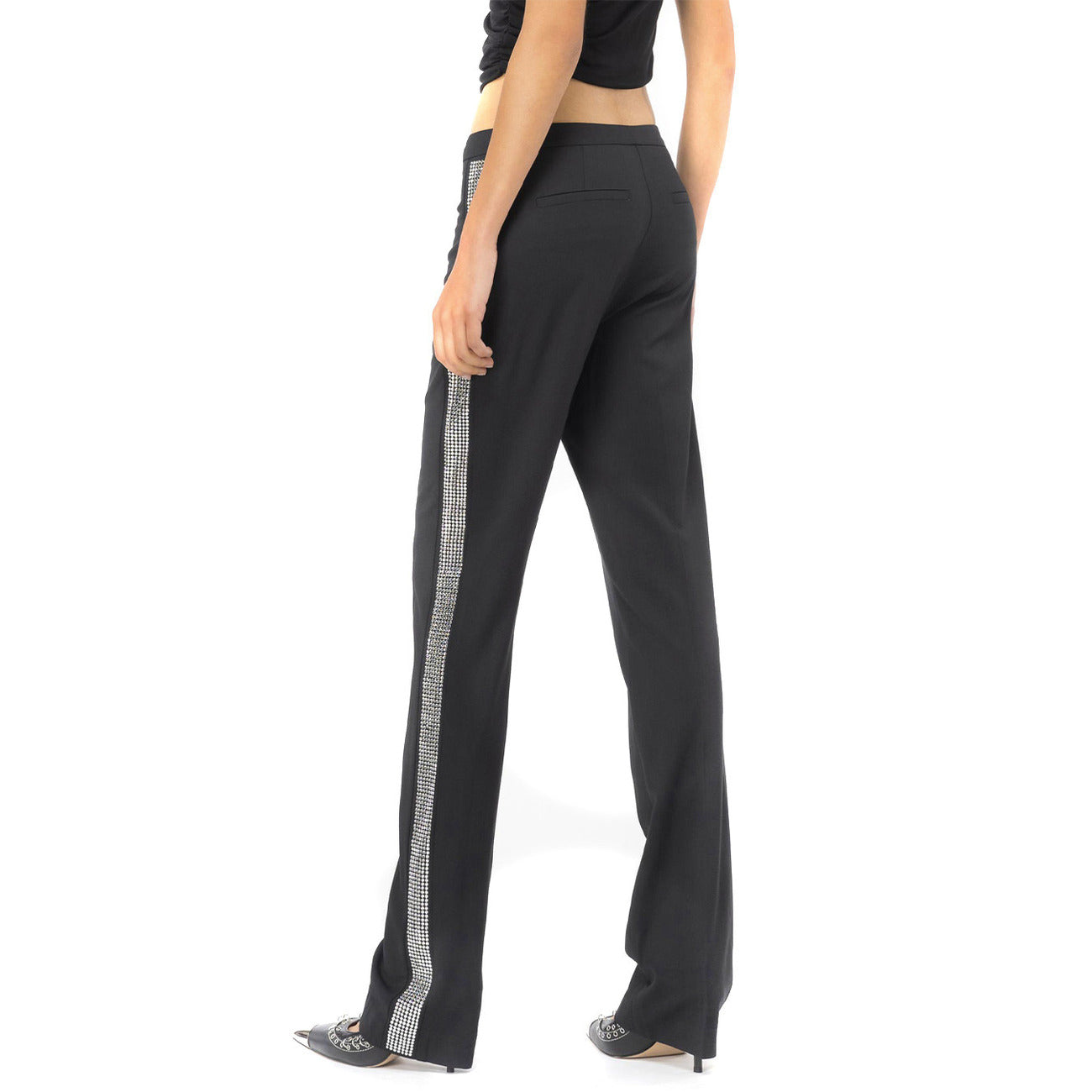 Pinko Hose Damen Schwarz #2422964