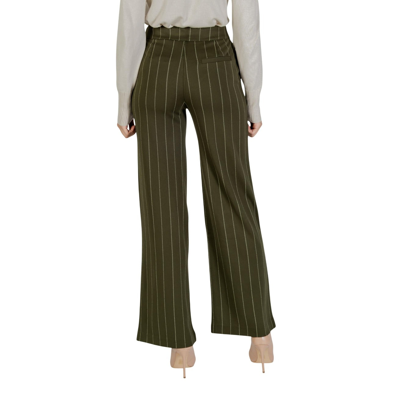 Ichi Trousers Women Green