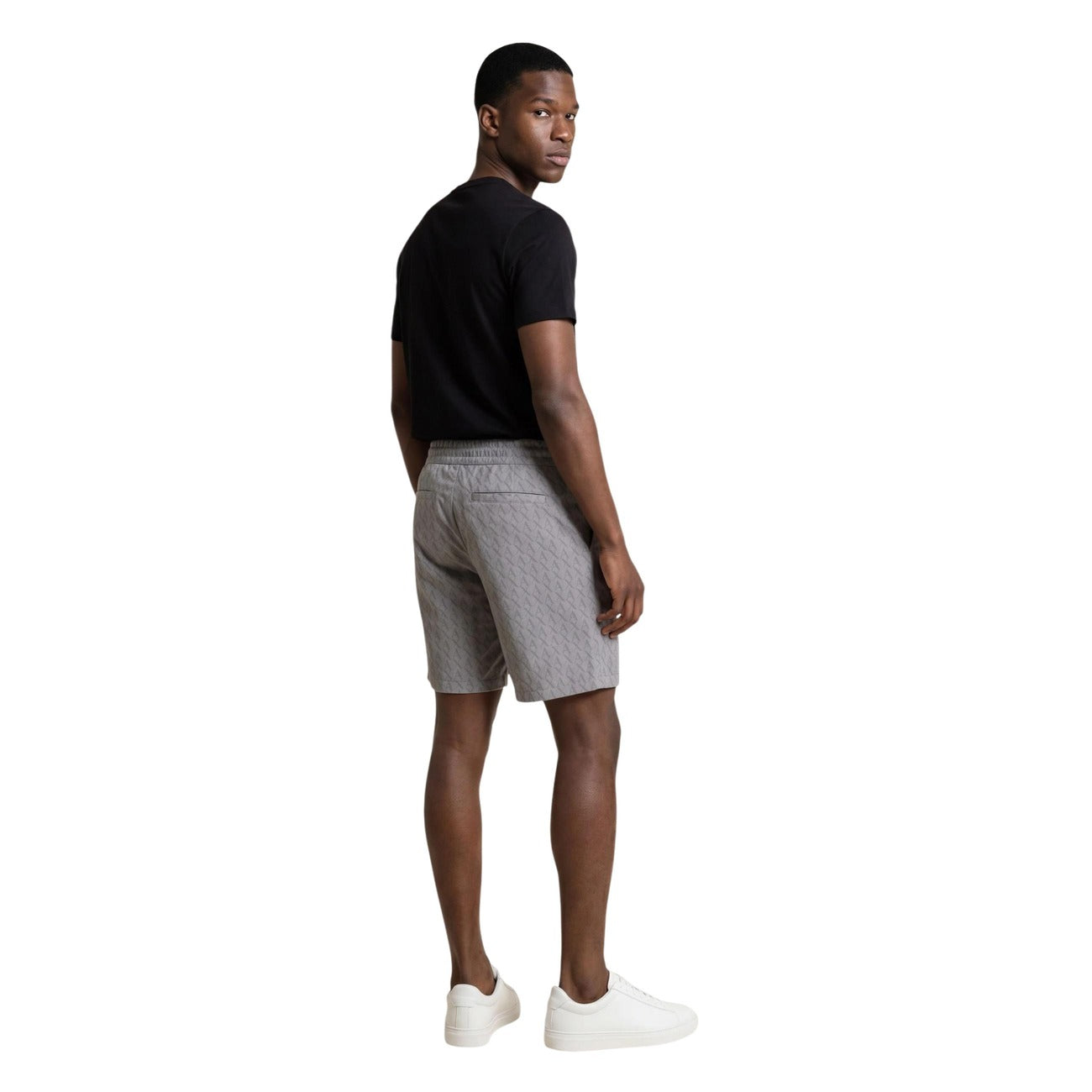 Armani Exchange Bermuda Herren Grau